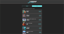 Desktop Screenshot of crescentmoongames.com